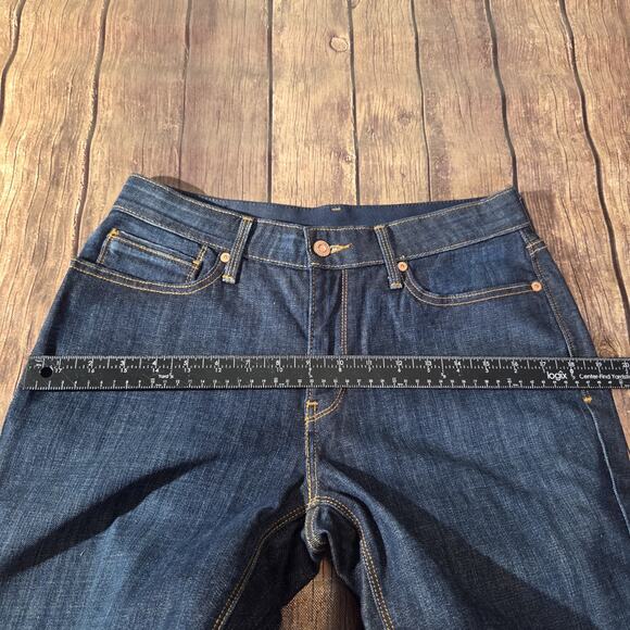 Levi's 525 Perfect Waist Boot Cut Jeans Womens Blue Denim Stretch 8 29 x 31 - Picture 3 of 12